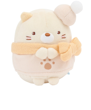 ぬいぐるみ あつめてぬいぐるみ ネコ MO45101 ねこ 猫 すみっこぐらしマフラー 贈り物