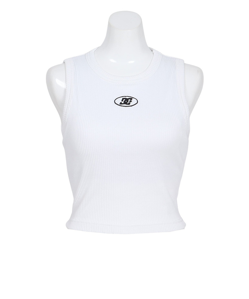 ディーシーシューズ（DC SHOES）25 TELECO CROPPED タンクトップ 25SULSL252309WHT
