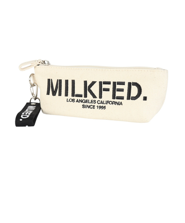 STENCIL LOGO ペンシルケース 103213054005-WHITE