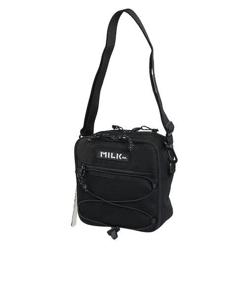 DAILY スクエア ショルダーバッグ 103251053009-BLACK｜スーパー