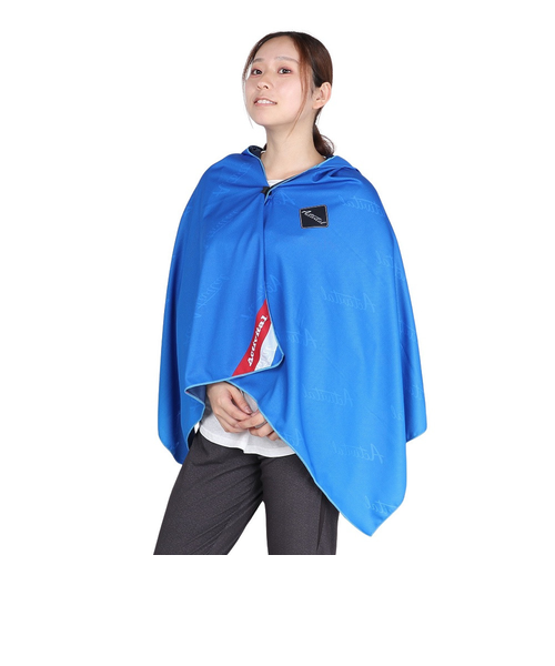 【新品未使用】冷感アイスポンチョ　ネイビー SHOWA 4月上旬入荷予定 ポンチョ COOLFIX 強冷感ポンチョ