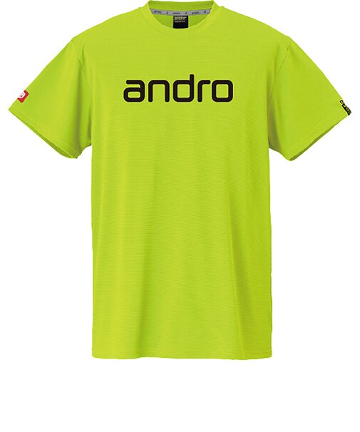 卓球ウエア シャツ ナパTシャツ デオ 300023051 ネオンイエロー/ブラック