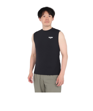 デュアリグ(DUARIG)ドライプラス LOOSE クルーネック ノースリーブシャツ 5S0012-AHET-786TNR BLK