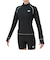 アリーナ（ARENA）フィットネスラッシュガード 黒 S-LLサイズ AS5FWF96L BKSL レディース ラッシュガード 長袖 水泳 スイム ジム フィ…