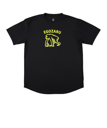 エゴザル(EGOZARU)バスケットボールウェア ボールドラインロゴTシャツ EZSS25UST032C001