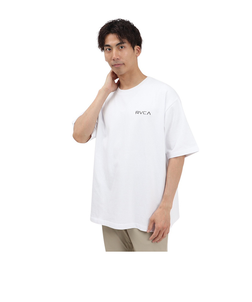 ルーカ（RVCA）BOX 半袖Tシャツ BF04A200 WHT