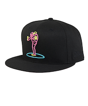 フラットキャップ3 ブラック FLAMINGO OT1325SS0003