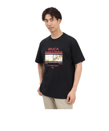 ルーカ（RVCA）CONACT 半袖Tシャツ BF04A207 BLK