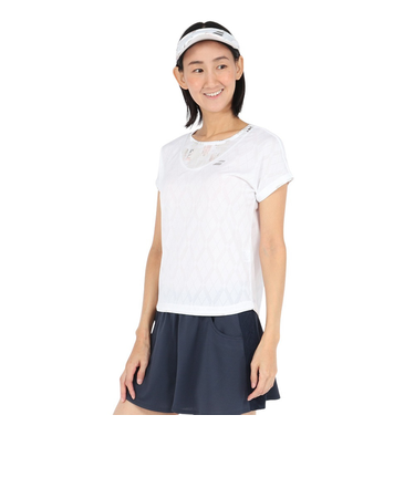 バボラ（BABOLAT）テニスウェア PURE 半袖 シャツ BWG5324-WH