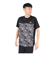 バボラ（BABOLAT）テニスウェア バドミントンウェア PURE 半袖 シャツ BUP5505-BK