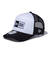 ニューエラ（NEW ERA）キャップ 9FORTY A-Frame トラッカー ボックスロゴ ブラック/ホワイト 14525000 メッシュ サイズ調整