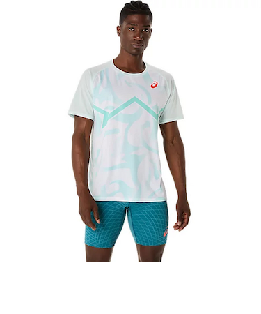 アシックス（ASICS）陸上ウェア クールグラフィック半袖シャツ 2091A740.411