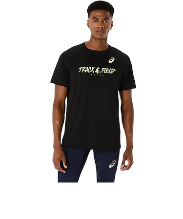 アシックス（ASICS）陸上ウェア トラックイベントグラフィック半袖シャツ 2091A750.001