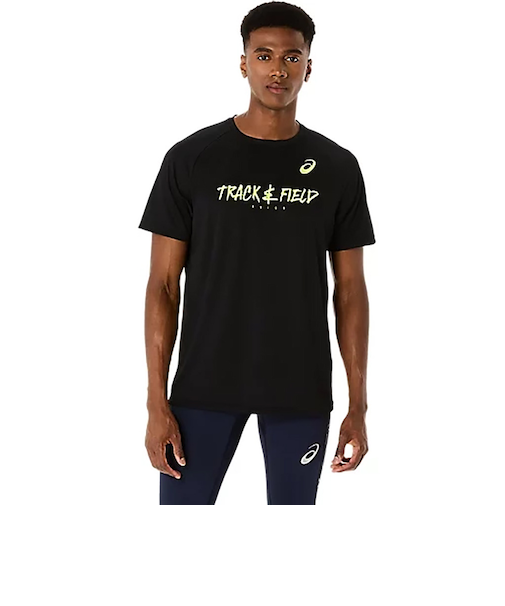 アシックス（ASICS）陸上ウェア トラックイベントグラフィック半袖シャツ 2091A750.001