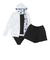 セパレーツ水着 4点セット 408000BLK