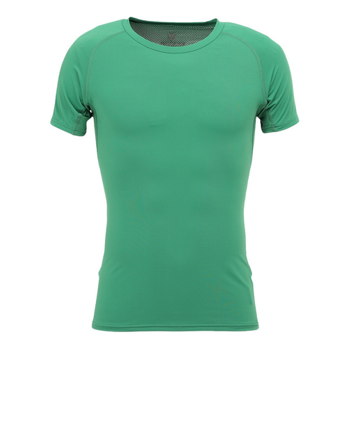 野球 冷感ストレッチ 丸首 半袖 アンダーシャツ YA2AB05-30