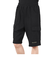 エクストララージ（XLARGE）スウェット カーゴ ショートパンツ 101252031006-BLACK
