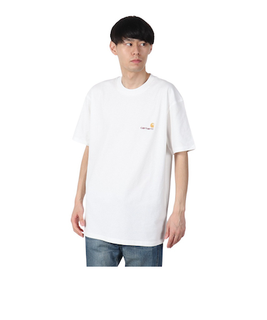 カーハート(CARHARTT)ショートスリーブアメリカンスクリプトTシャツ I02995602XX25SS