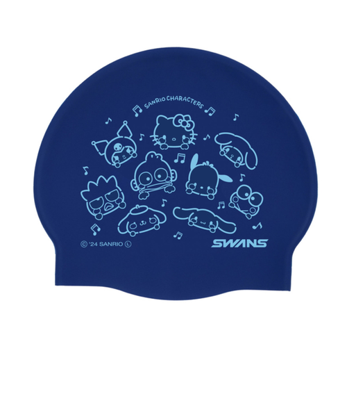 ナゴンスタンス キャップ ネイビー スイムキャップ 撥水 1540000446542_0704.jpg