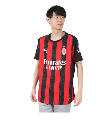 プーマ（PUMA）サッカー ACミラン 2025-26 半袖 ユニホーム オーセンティック 77996101