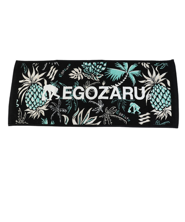 エゴザル（EGOZARU）パイナップルアロハ スポーツフェイスタオル EZSS25UTW007C001