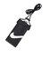 ナイキ（NIKE）スマホポーチ プレミアム フォーンクロスボディー 黒×白 NW0005-091 サコッシュ ミニバッグ 首掛け 斜め掛け 2WAY