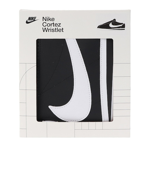 ナイキ（NIKE）リストポーチ アイコン コルテッツ リストレット 黒×白 NW0004-091 ポーチ 小型 ミニバッグ リストレットポーチ