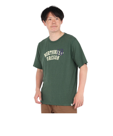 エルケクス(ELKEX)半袖Tシャツ CR NW OREGON 18 EKM5S10023 DGRN