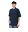 ラコステ（LACOSTE）配色リブニットインディゴポロシャツ PH004J-993GF