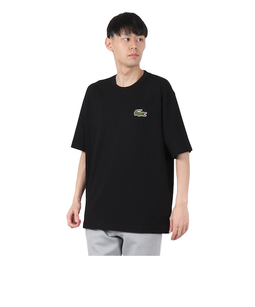 ラコステ（LACOSTE）シェニールワニロゴ ルーズフィット 半袖Tシャツ TH2745-10031