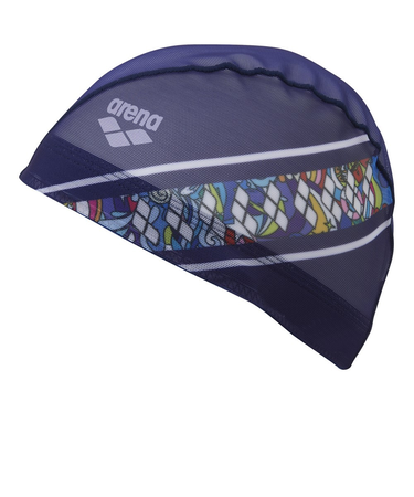 アリーナ(ARENA)スイムキャップ 水泳 メッシュキャップ 紺 M-Lサイズ AS5SSC50U NVWH スイミングキャップ 水泳帽