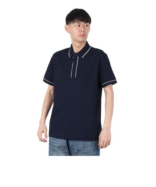 ラコステ（LACOSTE）配色パイピング比翼ポロシャツ PH0796-99166