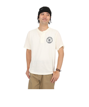 エルケクス(ELKEX)半袖Tシャツ HENLEY Stamp EKM5S10029 OWHT