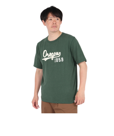 エルケクス（ELKEX）半袖Tシャツ CREW Oregon 1859 EKM5S10024 DGRN