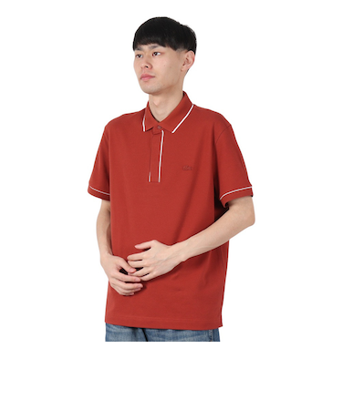 ラコステ（LACOSTE）配色パイピング比翼ポロシャツ PH0796-99AFS