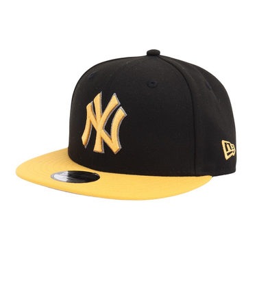 ニューエラ（NEW ERA）帽子 ジュニア キャップ 950 CTO ニューヨーク ヤンキース 黒×黄 52-55cm 14176029 ジュニアキャップ 子…
