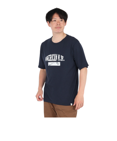 エルケクス（ELKEX）半袖Tシャツ CREW AMERICAN NW EKM5S10028 NVY