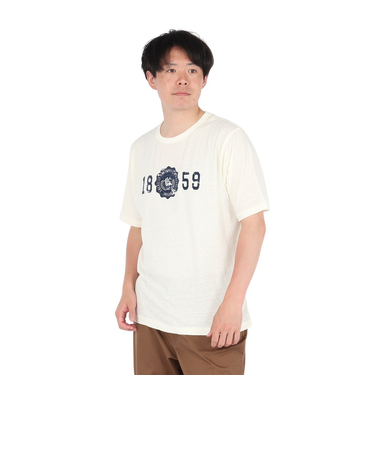 エルケクス(ELKEX)半袖Tシャツ CREW 18EMBLEM59 EKM5S10025 OWHT
