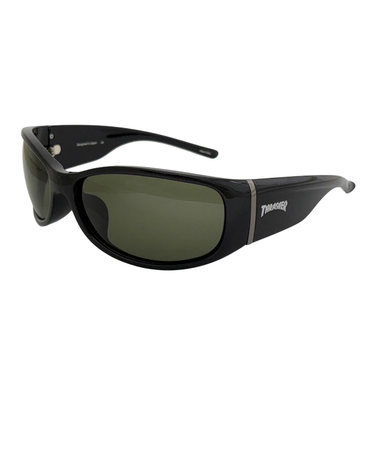 スラッシャー（THRASHER）サングラス ブレイブ スラッシャー 1038 BK-GNP 偏光レンズ UVカット