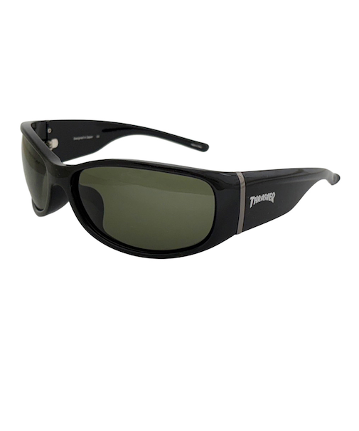 スラッシャー（THRASHER）サングラス ブレイブ スラッシャー 1038 BK-GNP 偏光レンズ UVカット