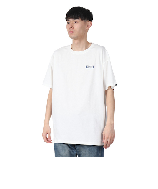 エアボーン（ARBN）バックロゴ 半袖Tシャツ 1 AB2025SSM-APP001WHT