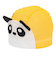 フットマーク（FOOTMARK）スイミングキャップ 水泳 メッシュキャップ アニマルくん パンダ 0202117-0002 スイムキャップ 子供用 プール帽