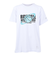 ラッセル（RUSSELL）バスケットボールウェア ジュニア PLANET 半袖Tシャツ RBBJ25S011 WHT