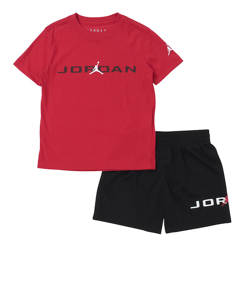 ジュニア マイケル・ジョーダン メッシュショートパンツ 上下セット 85D676-023