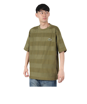 ラコステ（LACOSTE）パイル地切り替え同色ボーダーTシャツ TH048J-99BMY