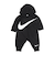 ナイキ（NIKE）ベビー ロンパース スウェット エッセンシャル フードカバーオール 56K272-023