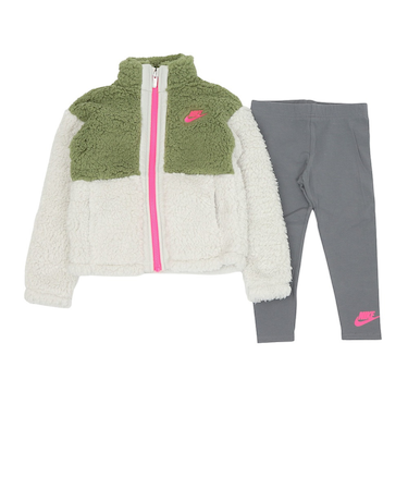 ナイキ（NIKE）シェルパフルジップ ジャケット レギンス 上下セット 36K290-M19