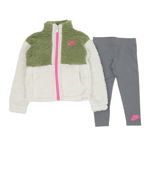 ナイキ（NIKE）シェルパフルジップ ジャケット レギンス 上下セット 36K290-M19