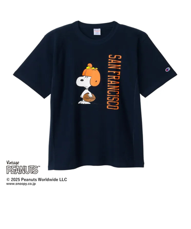 チャンピオン-ヘリテイジ（CHAMPION-HERITAGE）リバースウィーブ 半袖Tシャツ PEANUTS C3-B351 370