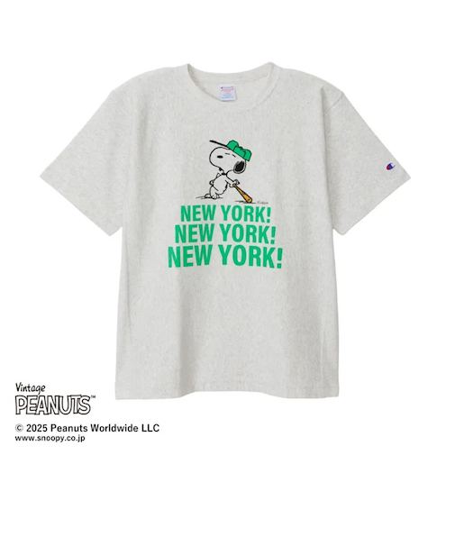 チャンピオン-ヘリテイジ（CHAMPION-HERITAGE）リバースウィーブ 半袖Tシャツ PEANUTS C3-B352 810